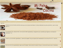 Tablet Screenshot of mipekecocina.blogspot.com