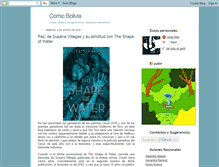 Tablet Screenshot of comicbolivia.blogspot.com