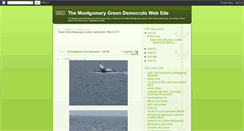 Desktop Screenshot of greendemocrats.blogspot.com