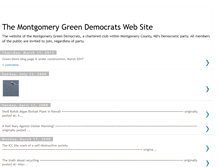 Tablet Screenshot of greendemocrats.blogspot.com