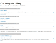 Tablet Screenshot of cruzadvogados.blogspot.com
