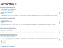 Tablet Screenshot of commonstoreit.blogspot.com
