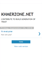 Mobile Screenshot of khmerzones.blogspot.com