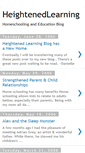Mobile Screenshot of heightenedlearning.blogspot.com