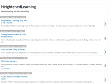 Tablet Screenshot of heightenedlearning.blogspot.com