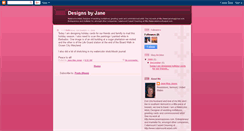 Desktop Screenshot of janemayjones.blogspot.com