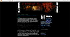 Desktop Screenshot of elmundanito.blogspot.com