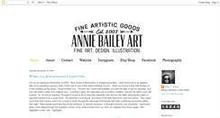 Desktop Screenshot of anniebailey.blogspot.com