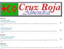 Tablet Screenshot of cruzrojaalmendral.blogspot.com