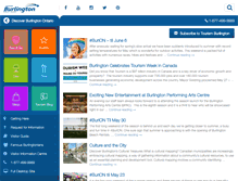 Tablet Screenshot of discoverburlingtonontario.blogspot.com