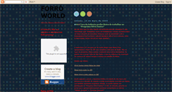 Desktop Screenshot of forroworld.blogspot.com