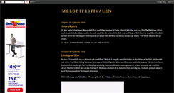 Desktop Screenshot of melodifestivalen2010.blogspot.com