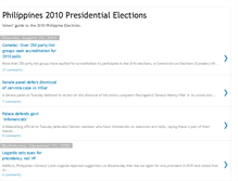 Tablet Screenshot of 2010elections.blogspot.com