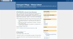 Desktop Screenshot of emergentvillage-vilnus.blogspot.com