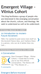 Mobile Screenshot of emergentvillage-vilnus.blogspot.com