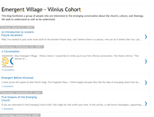 Tablet Screenshot of emergentvillage-vilnus.blogspot.com