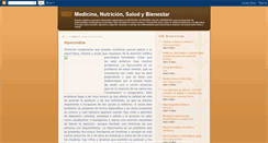 Desktop Screenshot of medicinaynutricion.blogspot.com