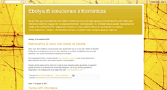 Desktop Screenshot of ebolysoft.blogspot.com