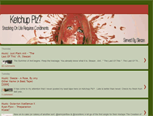 Tablet Screenshot of ketchup-plz.blogspot.com