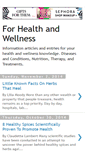 Mobile Screenshot of 4healthandwellness.blogspot.com