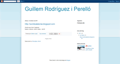 Desktop Screenshot of guillemrodriguezperello.blogspot.com