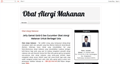 Desktop Screenshot of obatalergimakanan.blogspot.com