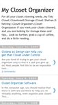 Mobile Screenshot of mytidycloset.blogspot.com