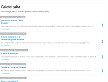 Tablet Screenshot of calcio-ita.blogspot.com