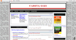 Desktop Screenshot of caritagizi.blogspot.com