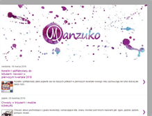 Tablet Screenshot of manzuko.blogspot.com