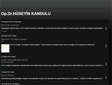 Tablet Screenshot of huseyinkandulu.blogspot.com