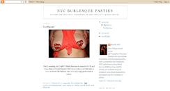 Desktop Screenshot of burlesquepasties.blogspot.com