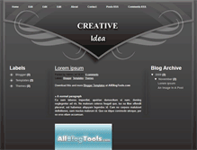 Tablet Screenshot of creative-idea-allblogtools.blogspot.com