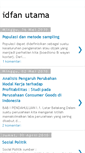 Mobile Screenshot of idfanutama.blogspot.com