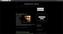 Desktop Screenshot of financielecrisis.blogspot.com