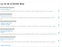 Tablet Screenshot of famillebear.blogspot.com