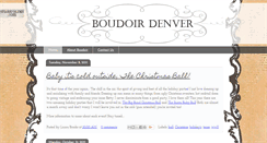 Desktop Screenshot of boudoirdenver.blogspot.com