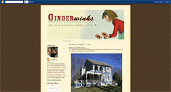 Desktop Screenshot of gingerwinks.blogspot.com