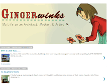 Tablet Screenshot of gingerwinks.blogspot.com