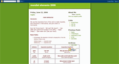 Desktop Screenshot of mundy-germany2006.blogspot.com