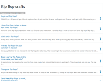 Tablet Screenshot of flip-flop-crafts.blogspot.com