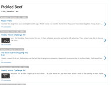 Tablet Screenshot of pickledbeef.blogspot.com