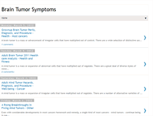 Tablet Screenshot of braintumorsymptoms065.blogspot.com