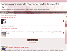 Tablet Screenshot of conlogoargumentos.blogspot.com