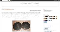 Desktop Screenshot of glitterandcritters.blogspot.com