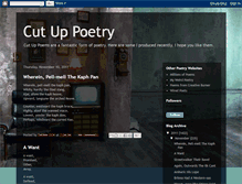 Tablet Screenshot of cut-up-poetry.blogspot.com