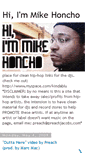 Mobile Screenshot of immikehoncho.blogspot.com