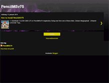 Tablet Screenshot of pencilmsv75.blogspot.com
