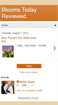 Mobile Screenshot of bloomstodayreviewed.blogspot.com