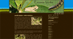 Desktop Screenshot of escamasverdes.blogspot.com